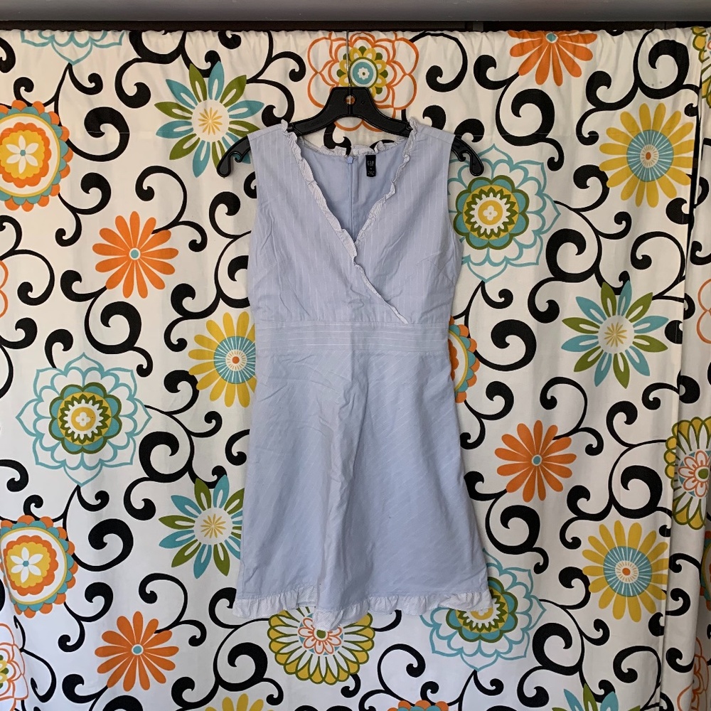 Gap Mock Wrap Dress